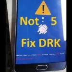 حل مشکل ارور DRK در اکثر گوشی های سامسونگ