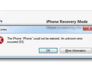 itunes errors