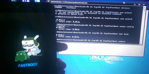 آموزش برداشتن FRP گوشی شیائومی Mi A1