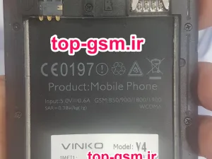 فایل فلش گوشی vinko v4