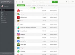 Snap Pea برنامه مدیریت گوشی اندرویدی در کامپیوتر