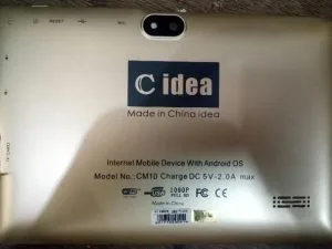 فایل فلش تبلت C idea CM10