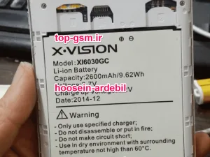 فایل فلش فارسی X.VISION Xl6030GC