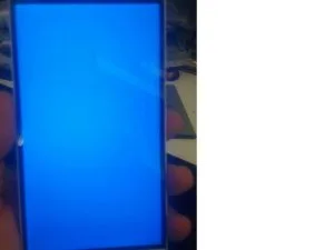 حل مشکل صفحه آبی شدن LG G3
