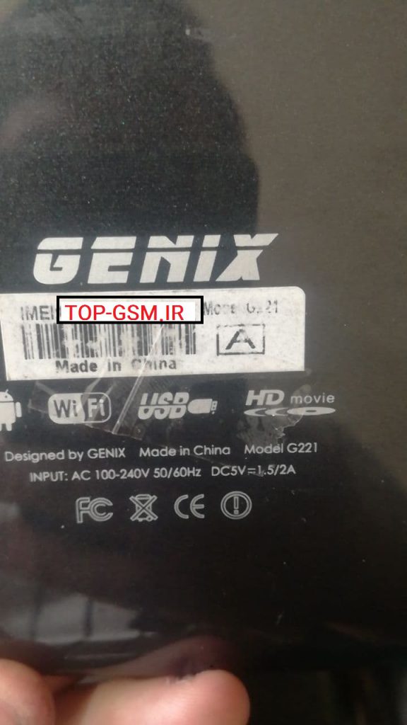 فایل فلش تبلت چینی GENIX-G221| T736-MAINBOARD-V2.3