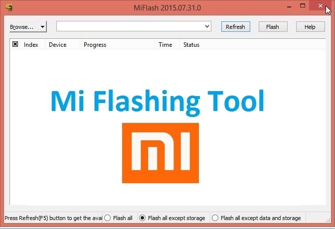 فلش گوشی های شیائومی با نرم افزار Mi flash tool