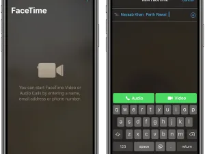 آموزش تصویری نحوه فعال سازی و استفاده از facetime آیفون