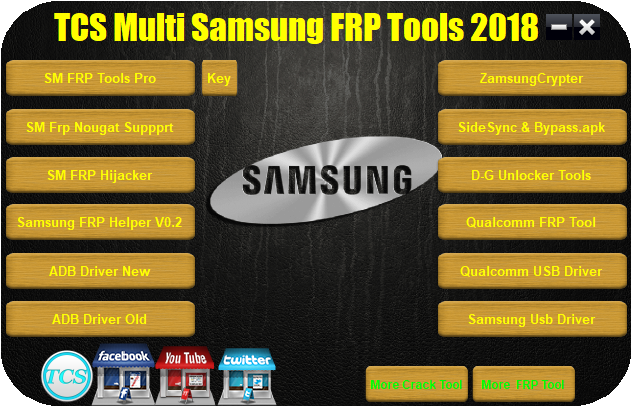 TCS Multi Samsung FRP Tools 2018