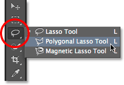  ابزار Polygonal Lasso