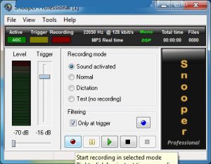 دانلود برنامه Snooper Pro ضبط صدا در ویندوز