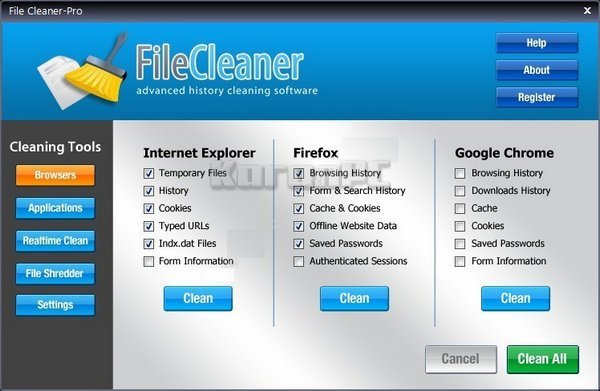 بهینه سازی فضای هارد دیسک WebMinds FileCleaner Pro