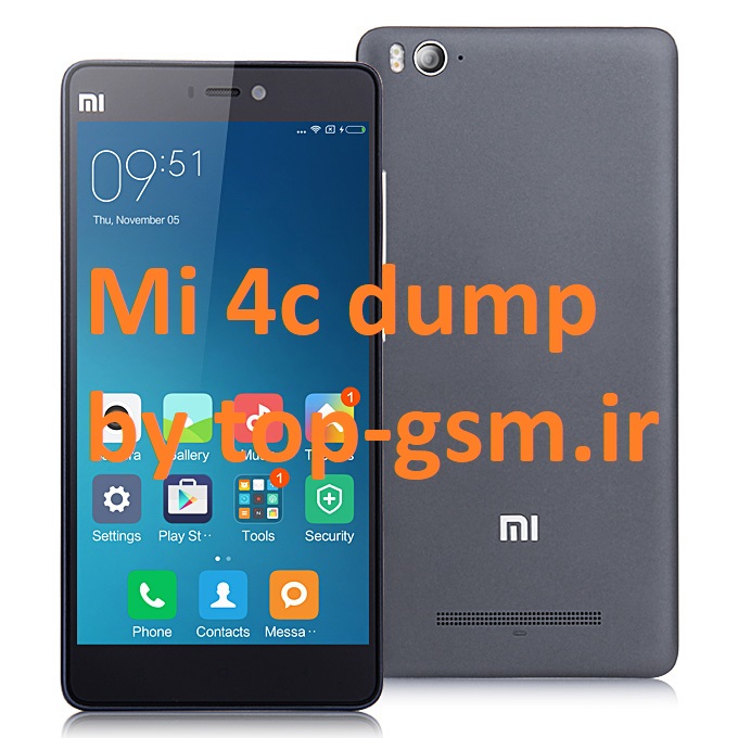 دامپ شیائومی Xiaomi Mi 4c حل مشکل خاموشی و ترمیم بوت