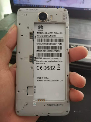 حذف الگوی Huawei Y5ii CUN-U29 بدون پاک شدن اطلاعات