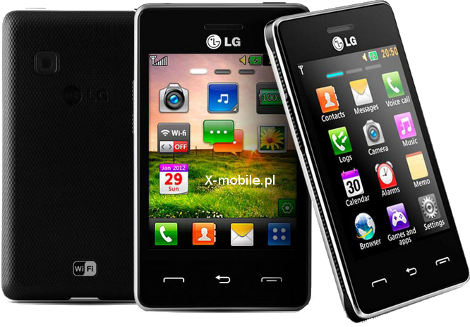 فایل فلش فارسی LG T385  