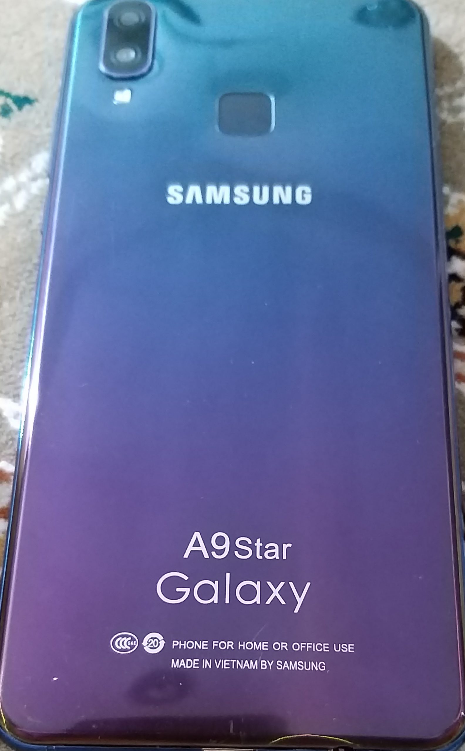 فایل فلش گوشی طرح اصلی Galaxy A9 star