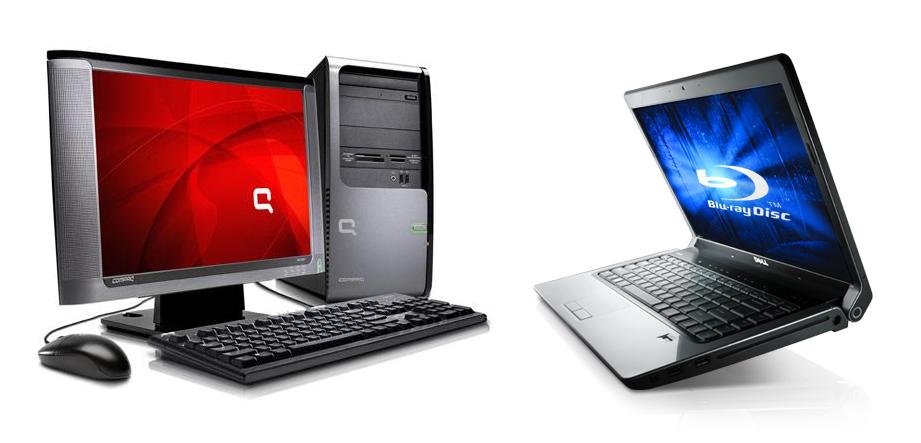 مقایسه بین کامپیوتر و لپ تاپ