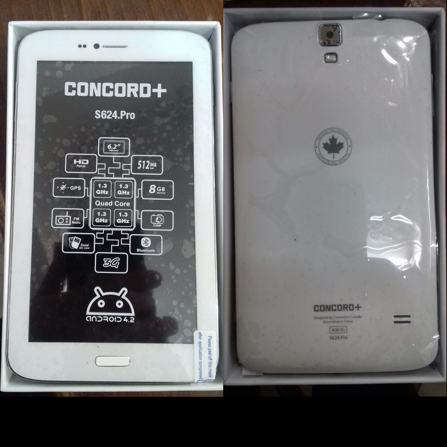 فایل فلش فارسی فبلت Concord S624 Pro