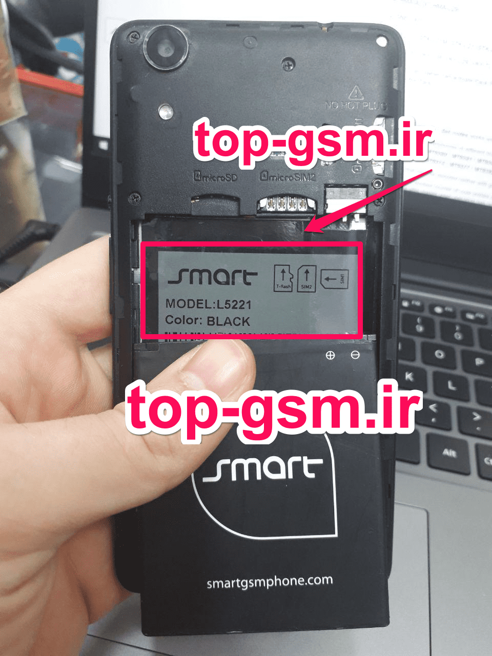 حذف frp گوگل اکانت Smart L5221