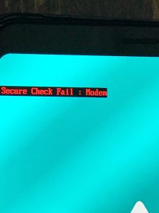 حل مشکل ارور Secure check fail modem سامسونگ A920F