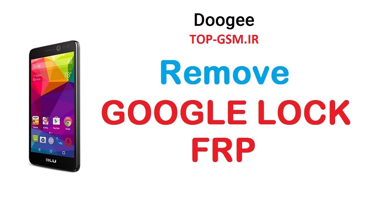 حذف گوگل اکانت FRP Doogee N30
