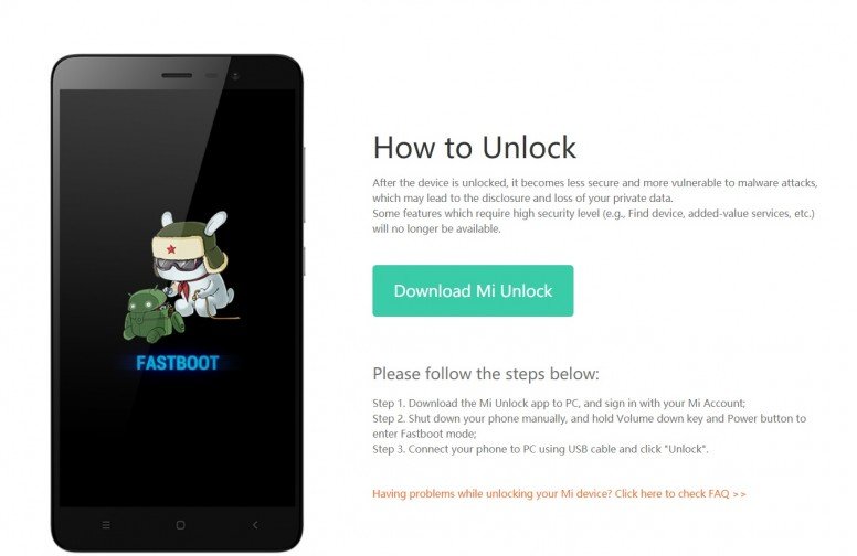 دانلود نرم افزار Mi Flash Unlock Tool انلاک دستگاه های شیائومی