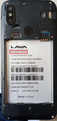 اموزش ترمیم سریال LAVA AF9030