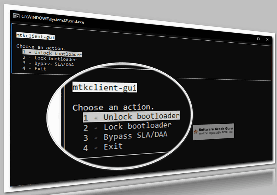 MTK Client Bootloader Unlock Fully Automatic Windows CLI Tool Free Download