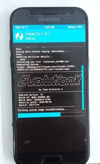 کاستوم رام فارسی سامسونگ A520F | A5 2017 اندروید 10