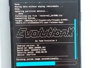 کاستوم رام فارسی سامسونگ A520F | A5 2017 اندروید 10