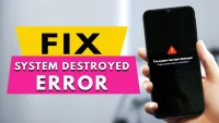 حل مشکل (the system has been destroyed | redmi note 8 (ginkgo