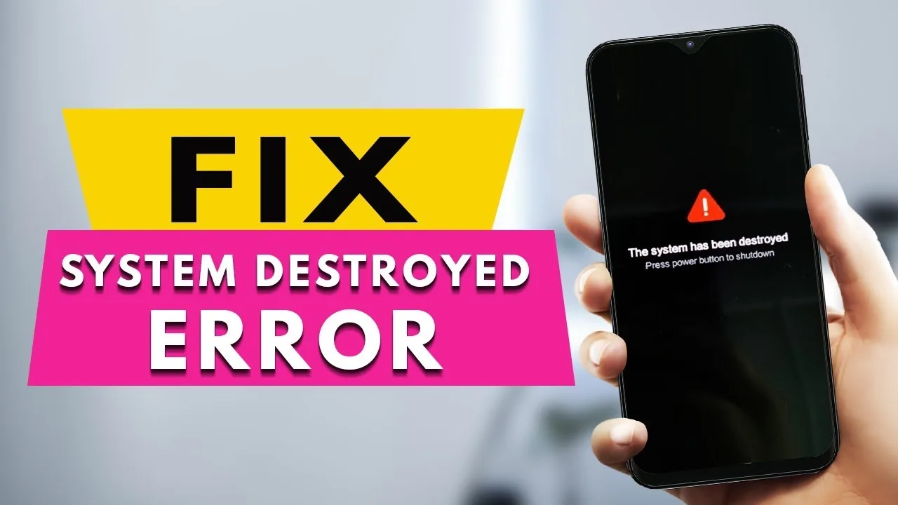 حل مشکل (the system has been destroyed | redmi note 8 (ginkgo