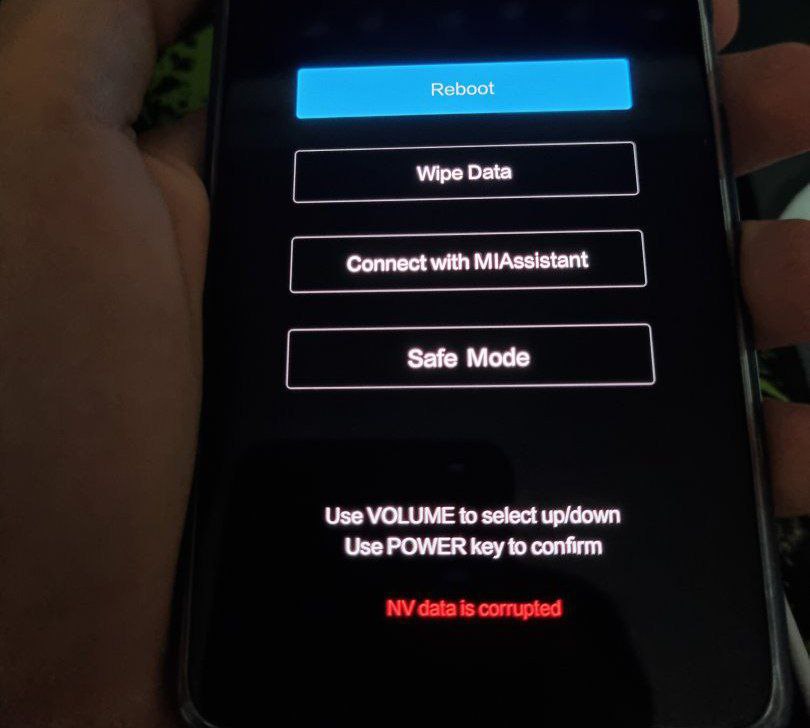 آموزش حل مشکل  Nvdata Corrupted شیاومیXiaomi 11T Pro (Agate)