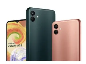 بررسی گوشی A04 samsung