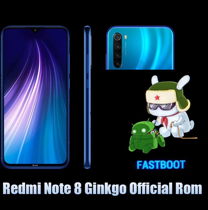 رام رسمی شیائومی Redmi Note 8 (ginkgo) اندروید 11