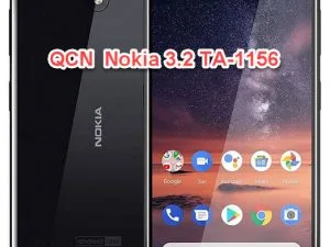 فایل QCN نوکیا NOKIA 3.2 TA-1156 حل مشکل شبکه و سریال
