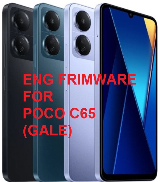 فایل ENG Frimware شیائومی POCO C65