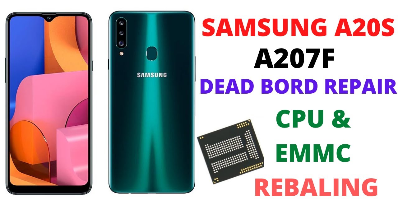 ترمیم بوت سامسونگ Samsung A207F – A20S (رایت با چمیرا)