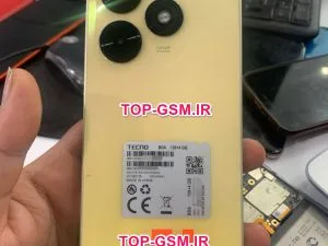 اموزش ترمیم سریال TECNO BG6