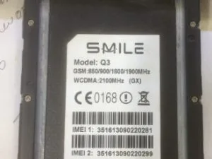 فایل فلش و حل مشکل انبریک smile q3
