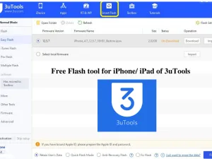 اموزش کامل فلش کردن گوشی های اپل با برنامه 3utools