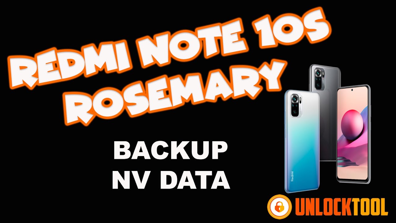 فایل Nvram گوشی شیاومی Redmi Note 10S (rosemary) nvram