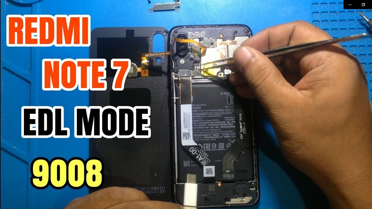 فایل Redmi Note 7 (lavender) reset efs edl