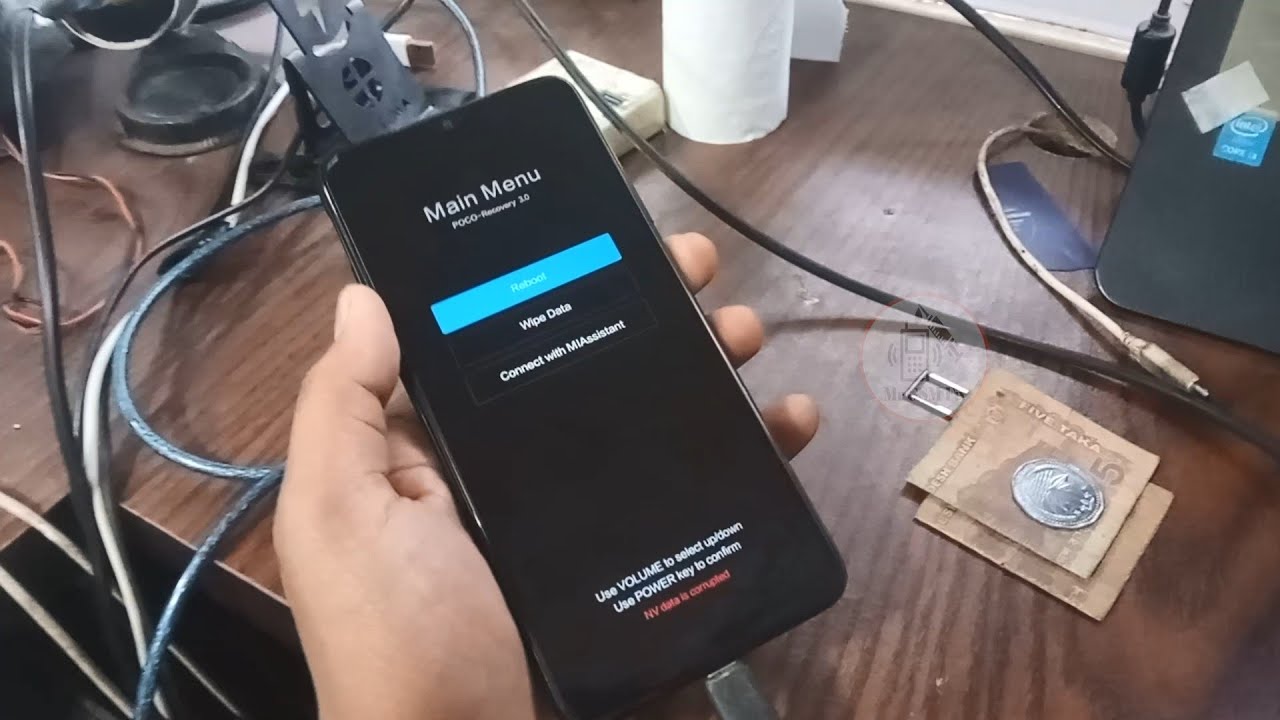 آموزش حل مشکل Nv Data Corrupt شیاومی Poco C65