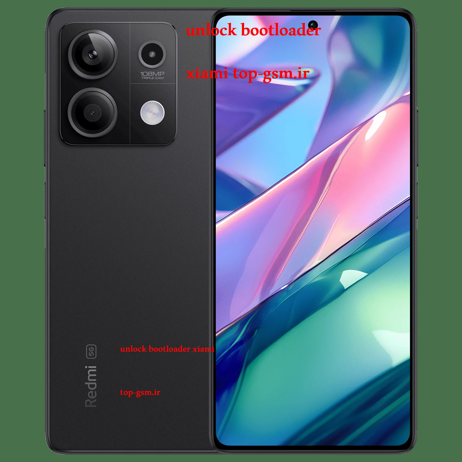 فایل آنلاک بوتلودر دائمی Redmi Note 13R Pro