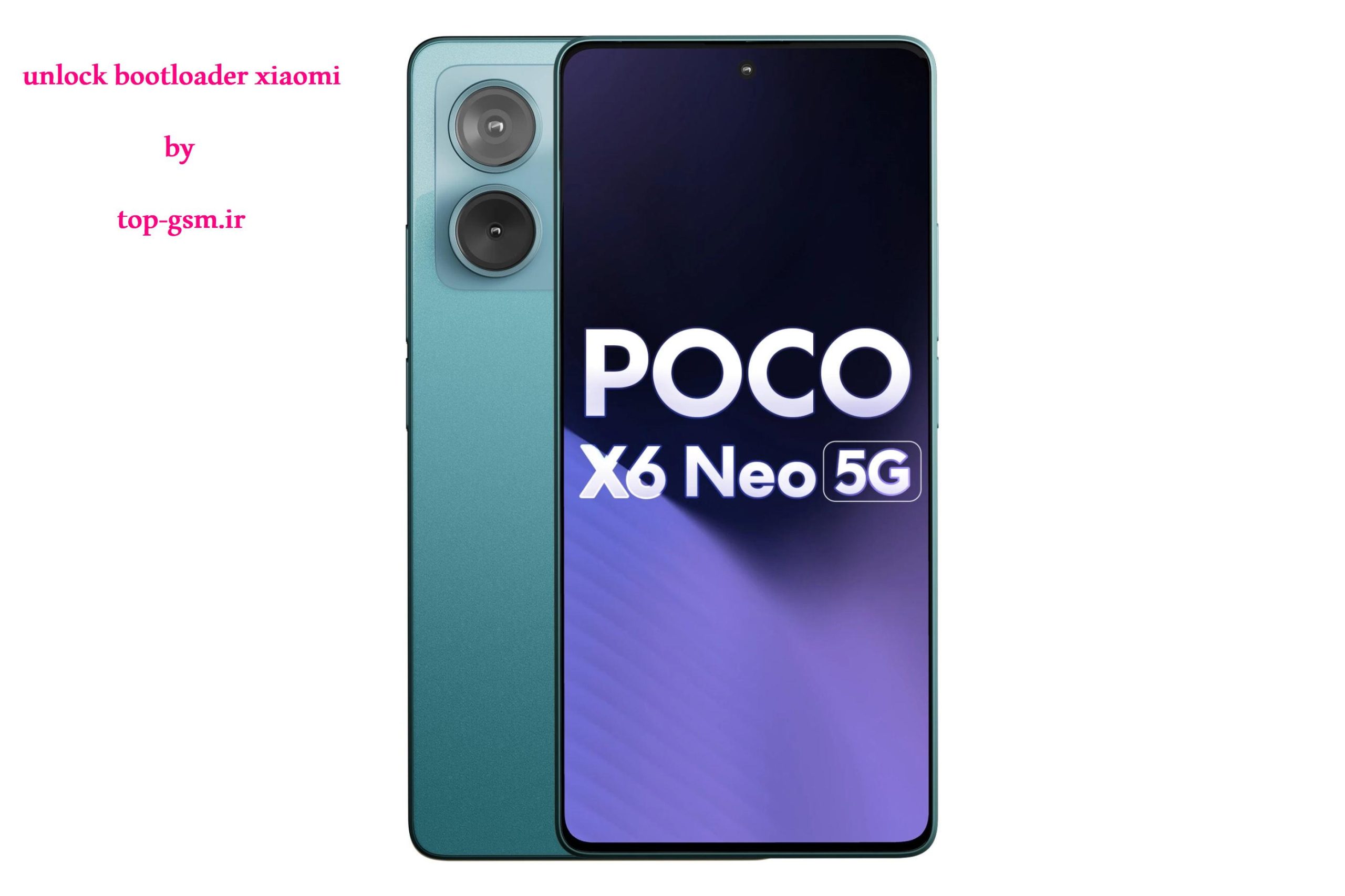 فایل آنلاک بوتلودر دائمی POCO X6 Neo 5G