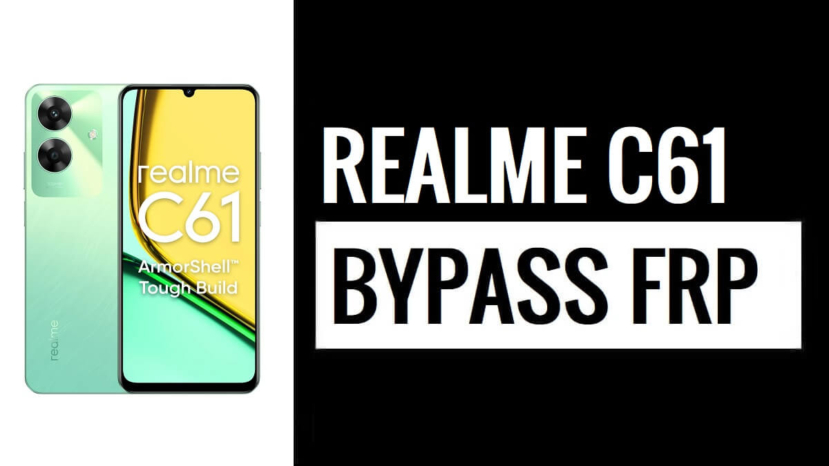 حذف FRP Realme C61