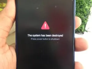 حل مشکل The system has been destroyed شیائومی Xiaomi Redmi 8 (Olive)