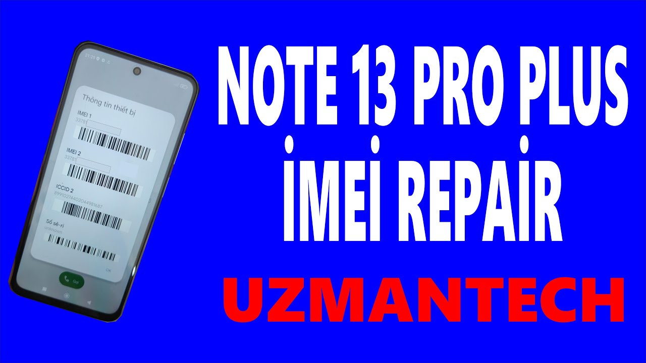 اموزش ترمیم سریال شیاومی (Note 13 Pro PLus (Zircon