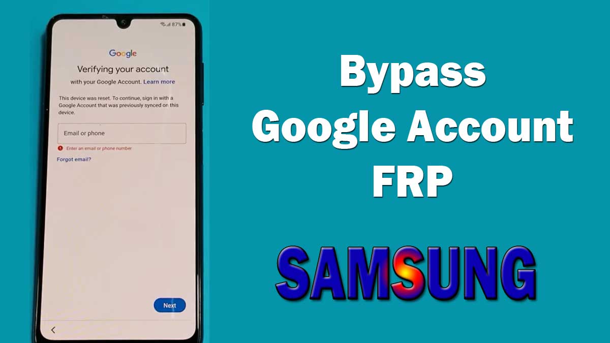 آموزش حذف FRP سامسونگ SM-E546B / F54 5G
