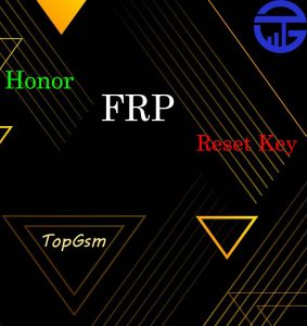 کد حذف FRP آنر (Honor Frp Reset key)